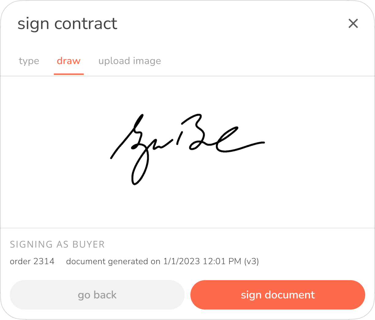 Document Signing Tool